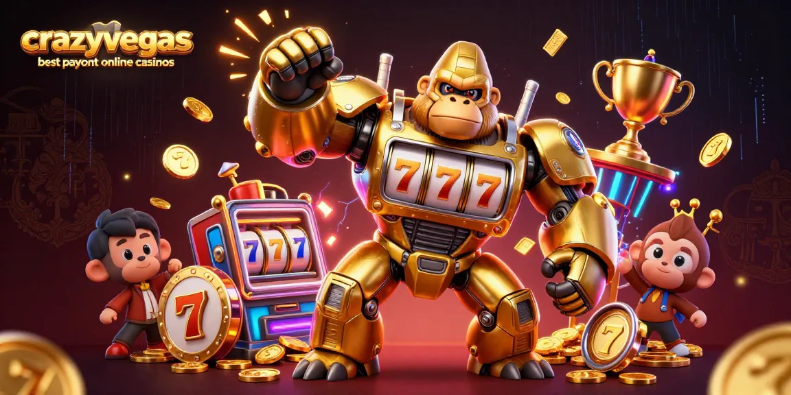 Win at crazyvegas best payout online casinos with immersive 3D animated gaming action
