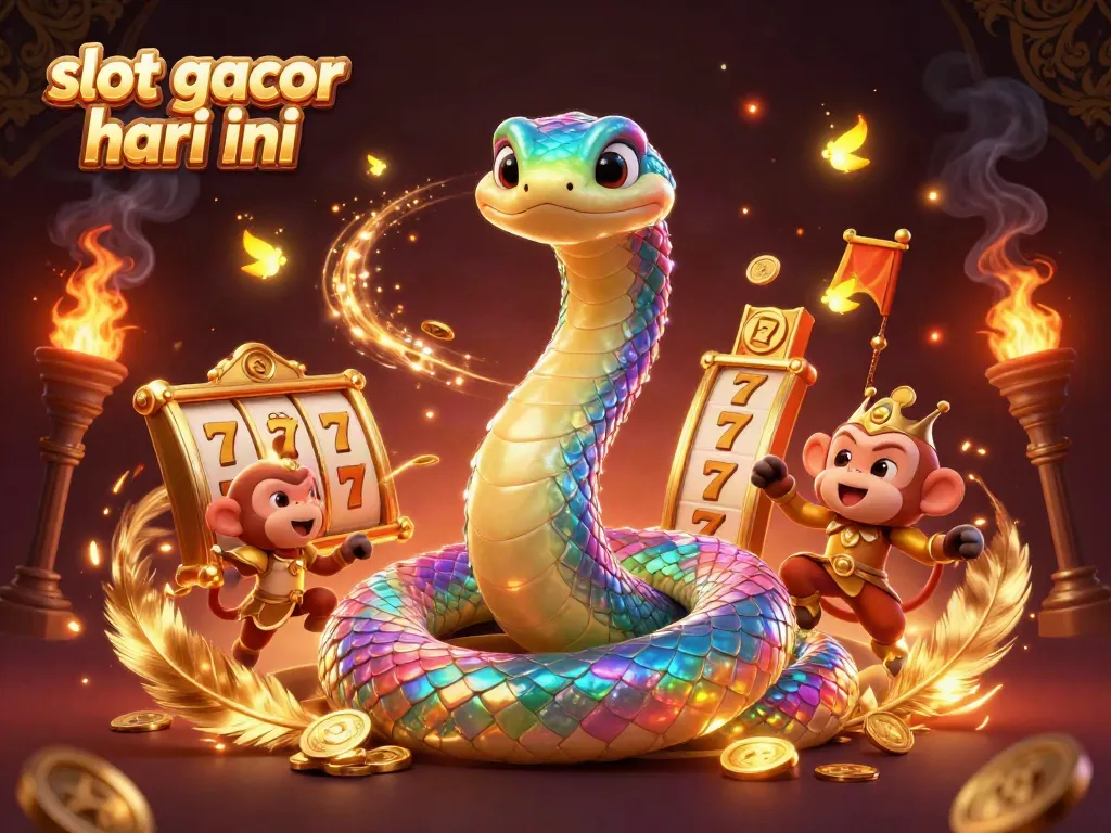 Experience the thrill of slot gacor hari ini with dynamic characters and vibrant gaming elements.