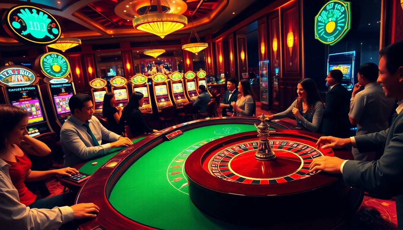 Engage with the excitement of betting at https://kk55.host/ as players enjoy vibrant roulette and slot games.